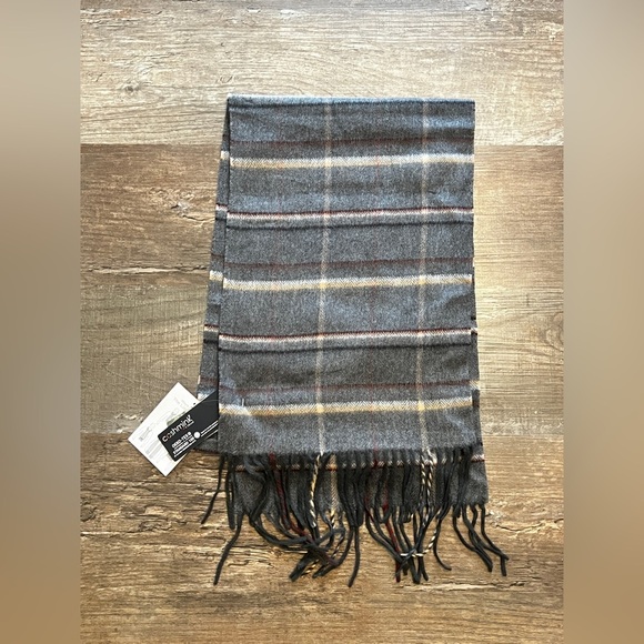 NWT Cashmink Plaid Scarf - Picture 1 of 5